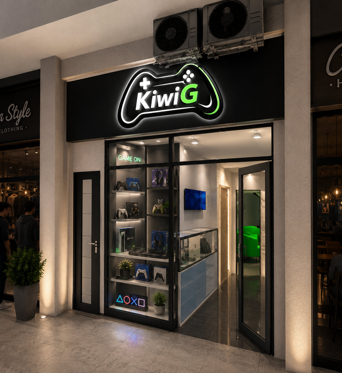 Façade du local KiwiWEB à Fès